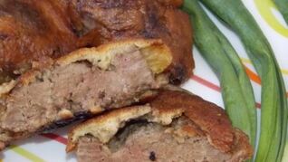 Отбивные из печени говяжьей