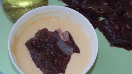 отбивные из печени говяжьей