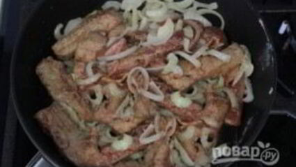 печень баранья в сметане