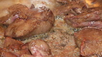 печень фламбированная