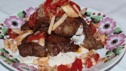 печень фламбированная