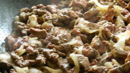 печень по-строгановски