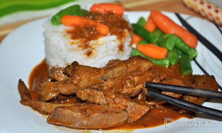 Рецепт печень по-вьетнамски