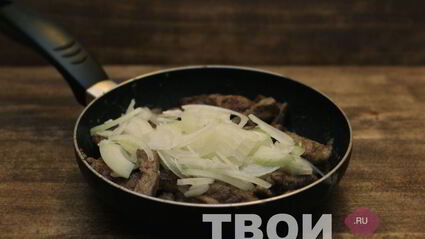 печень с луком