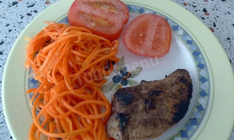 Рецепт печень свиная жареная