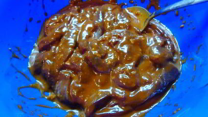 печенка в пикантном соусе