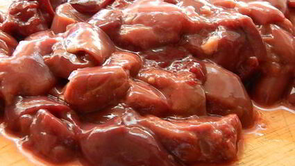 жареная картошечка с печенью