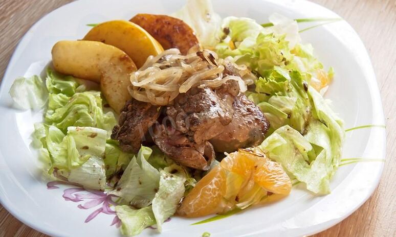 Рецепт жареная на сковороде утиная печень