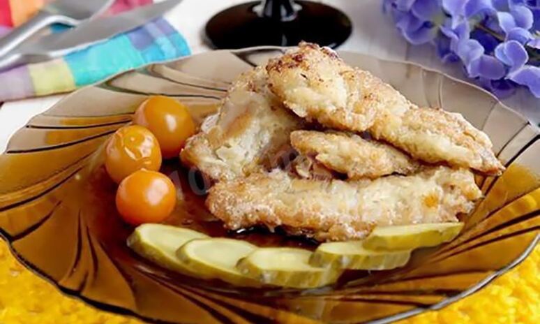 Рецепт жареная нежная печень щуки