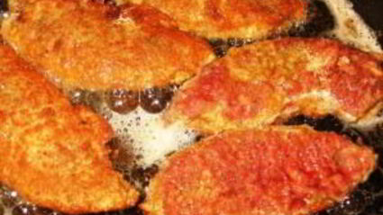 жареная печень дикой козы