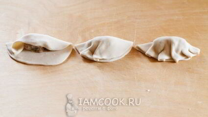 китайские жареные пельмени