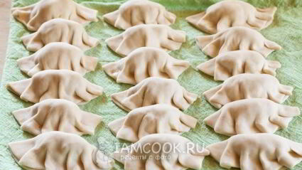 китайские жареные пельмени