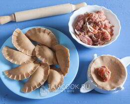 Пельмени из цельнозерновой муки