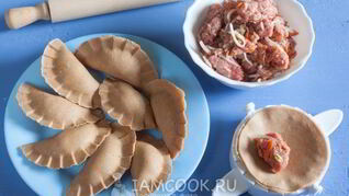 Пельмени из цельнозерновой муки