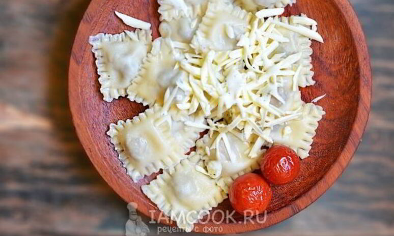Рецепт пельмени равиоли