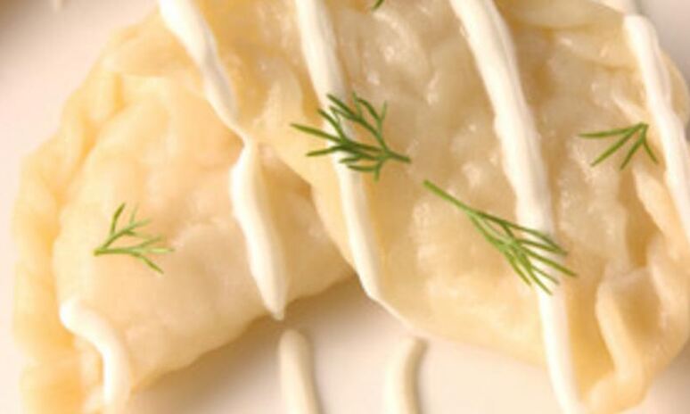 Рецепт пельмени с кальмарами