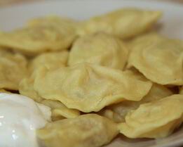 Пельмени с картошкой