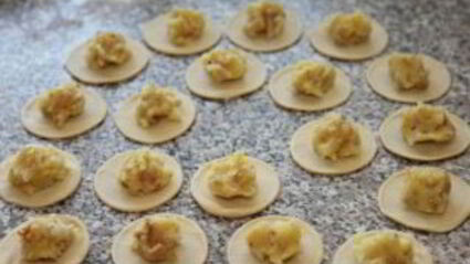 пельмени с картошкой