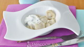 Пельмени с куриной грудкой и свиным фаршем