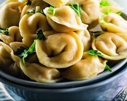 Пельмени с курицей