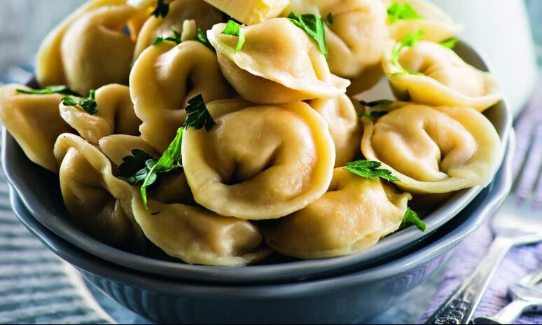 Рецепт пельмени с курицей