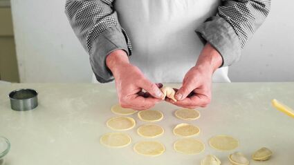 пельмени с курицей