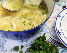 Пельмени с рыбой