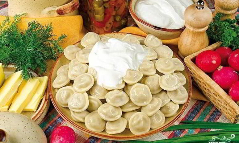 Рецепт пельмени с творогом и зеленым луком