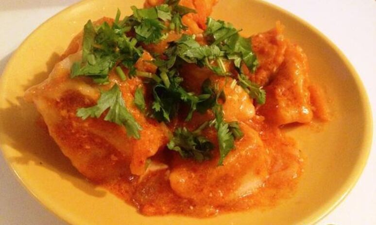 Рецепт пельмени тушеные с соусом в мультиварке