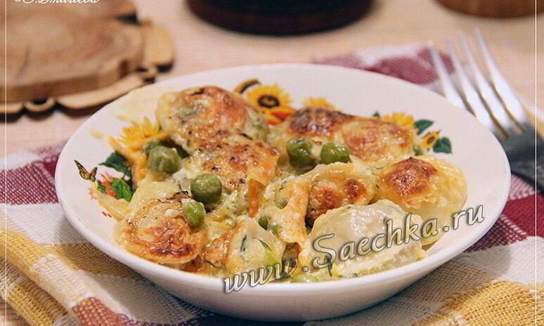 Рецепт пельмени в духовке