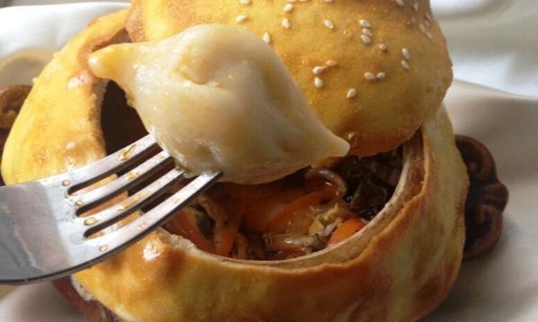 Рецепт пельмени в горшочках