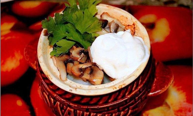 Рецепт пельмени в горшочке в духовке