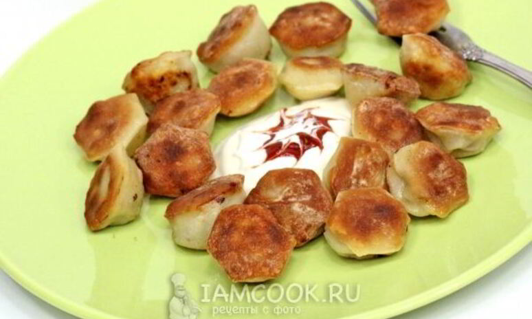 Рецепт пельмени жареные в мультиварке