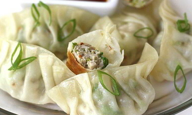 Рецепт японские жареные пельмени