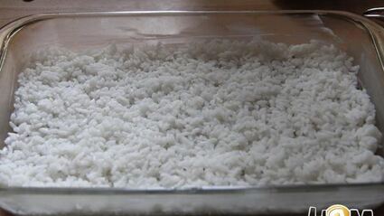 джамбалайя — рис с фаршем и яйцами запеченные