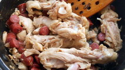 джамбалайя с лисичками