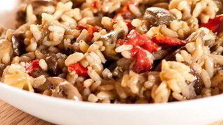 Грибной плов