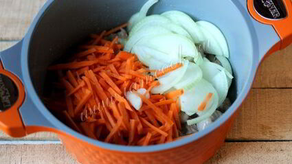 ложный плов из пасты орзо