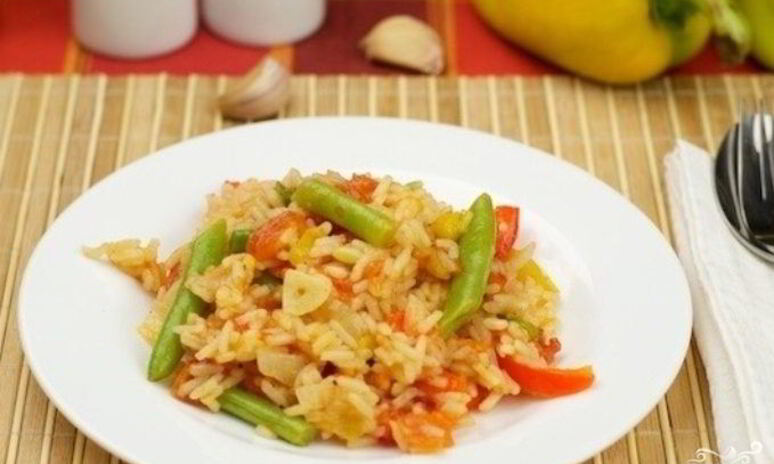 Рецепт паэлья овощная