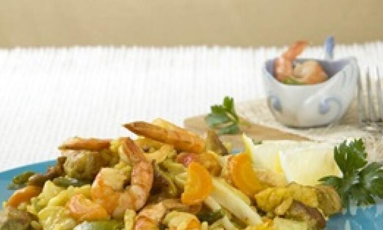 Рецепт паэлья по-андалузски