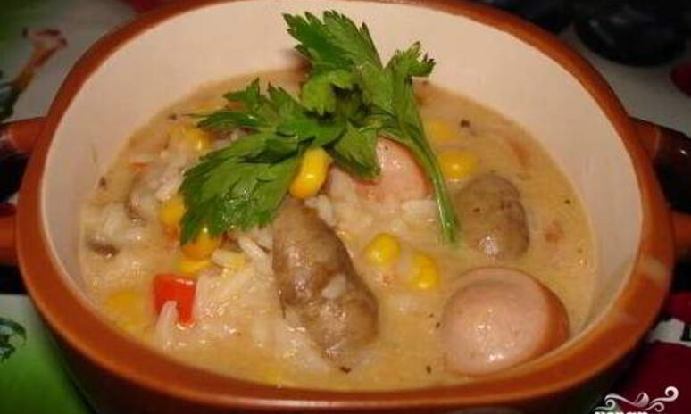 Рецепт паэлья с грибами