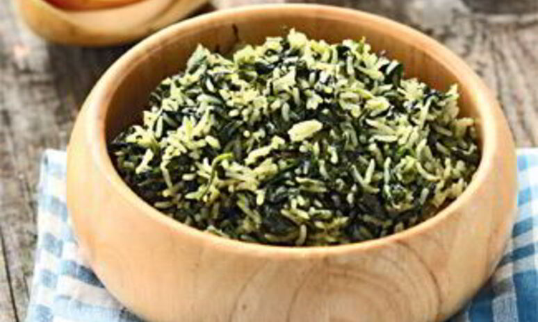 Рецепт пилав со шпинатом