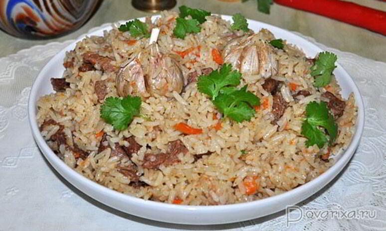 Рецепт плов ферганский