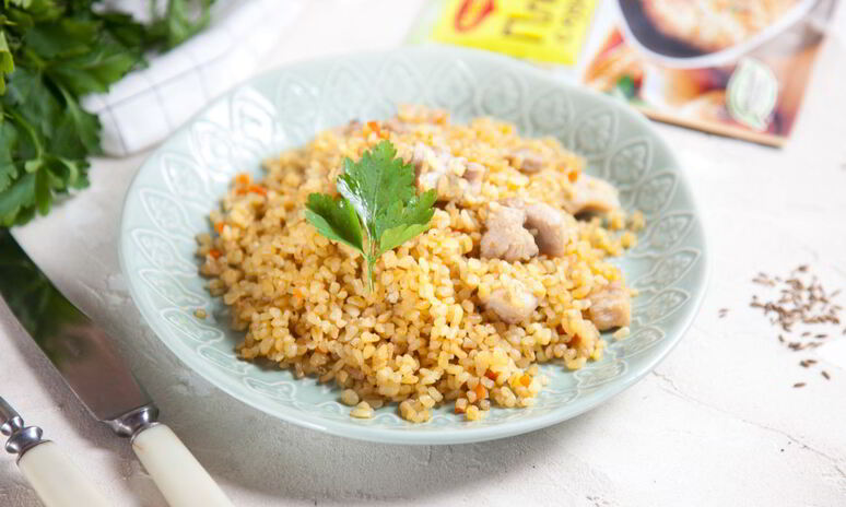 Рецепт плов из булгура с курицей