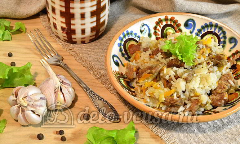 Рецепт плов из говядины