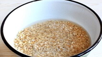 плов из перловки с курицей