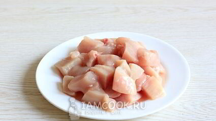 плов из перловки с курицей