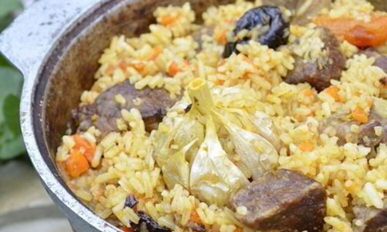 Рецепт плов на костре со свининой