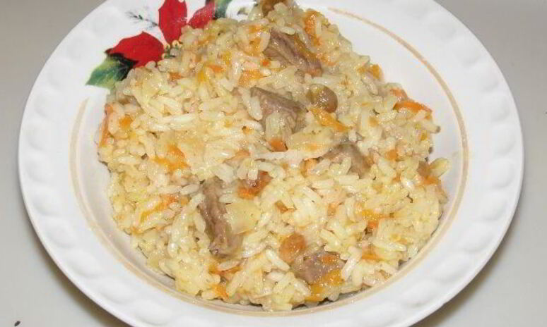 Рецепт плов на сковороде