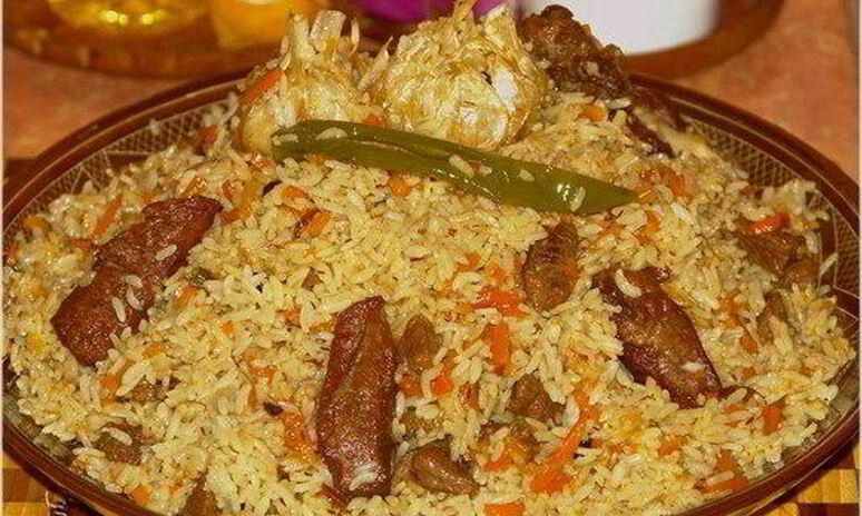 Рецепт плов с чесноком
